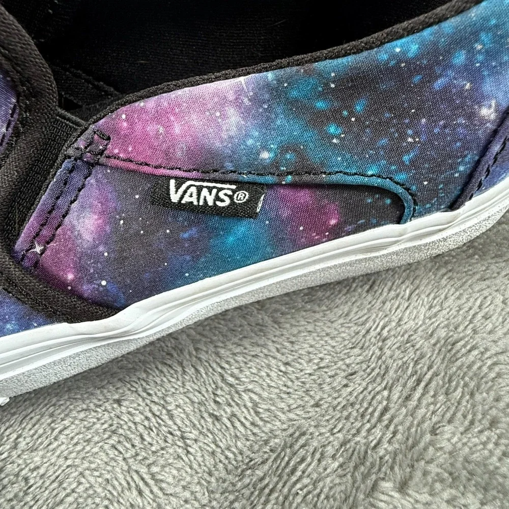 Vans Women's Asher 508731 Blue Casual Slip on Shoes Sneakers Size 7 - Picture 11 of 13